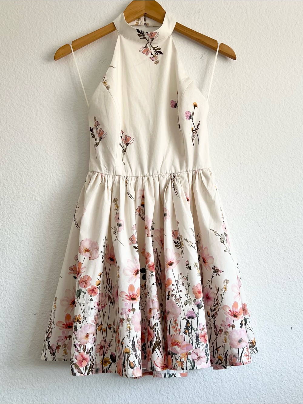 Altar'd State Floral Halter Dress